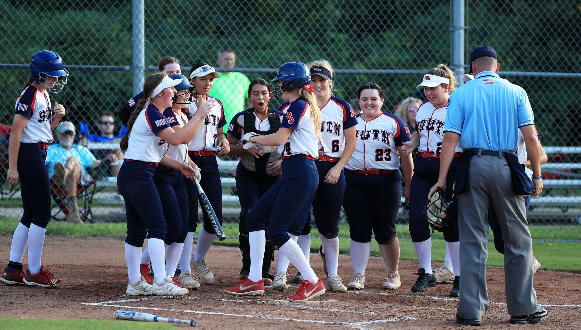 Parkway South vs. Lafayette softball